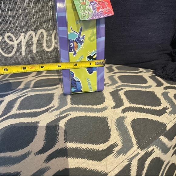 PJ‎ Mask Arch Tin Box CatBoy Cat Boy 2019 Frog Box Metal Lunch Box new * - Picture 7 of 9